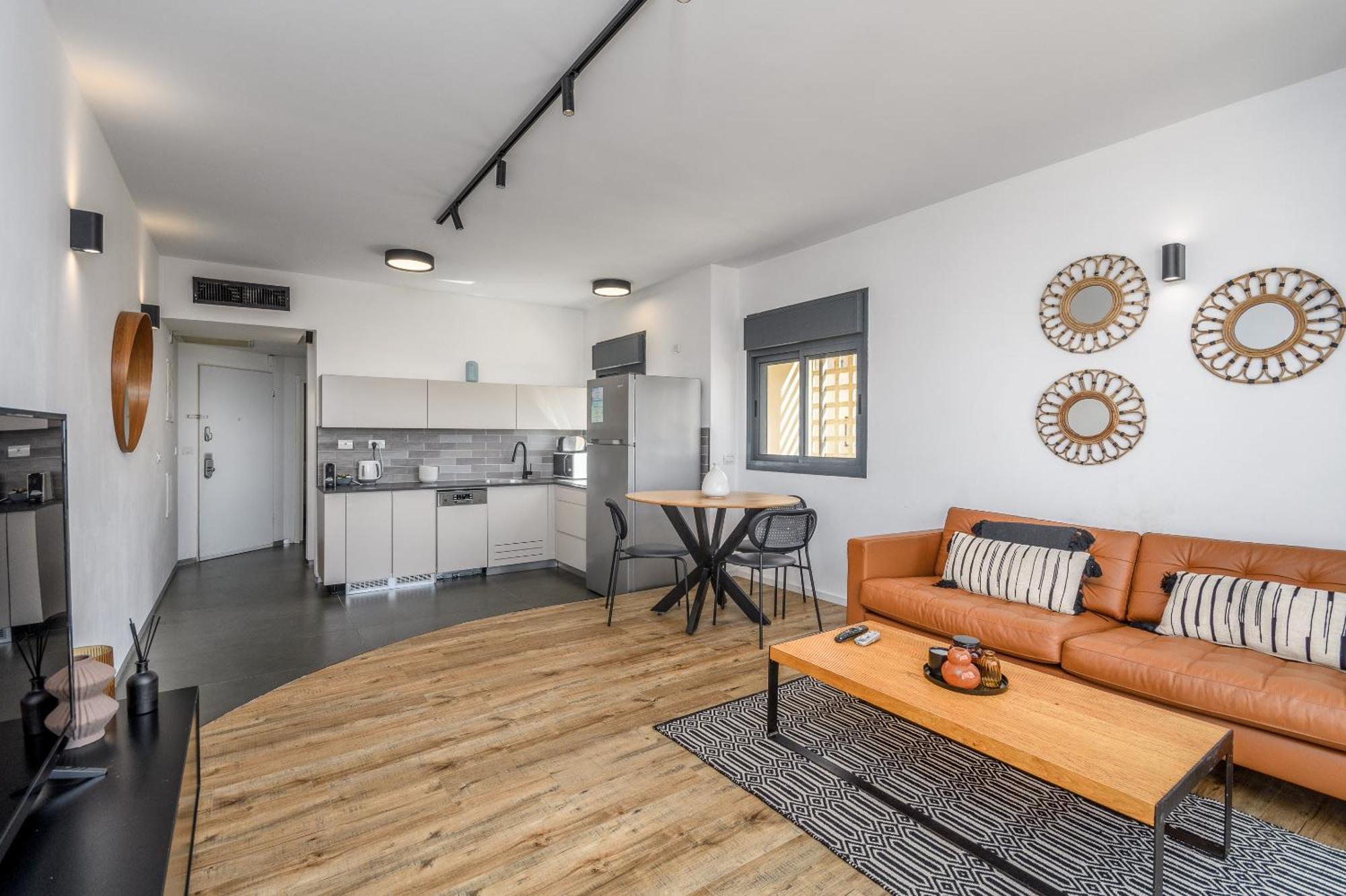 Modern & Sunny 1 Bdr W Balcony And Parking Lejlighed Tel Aviv Eksteriør billede